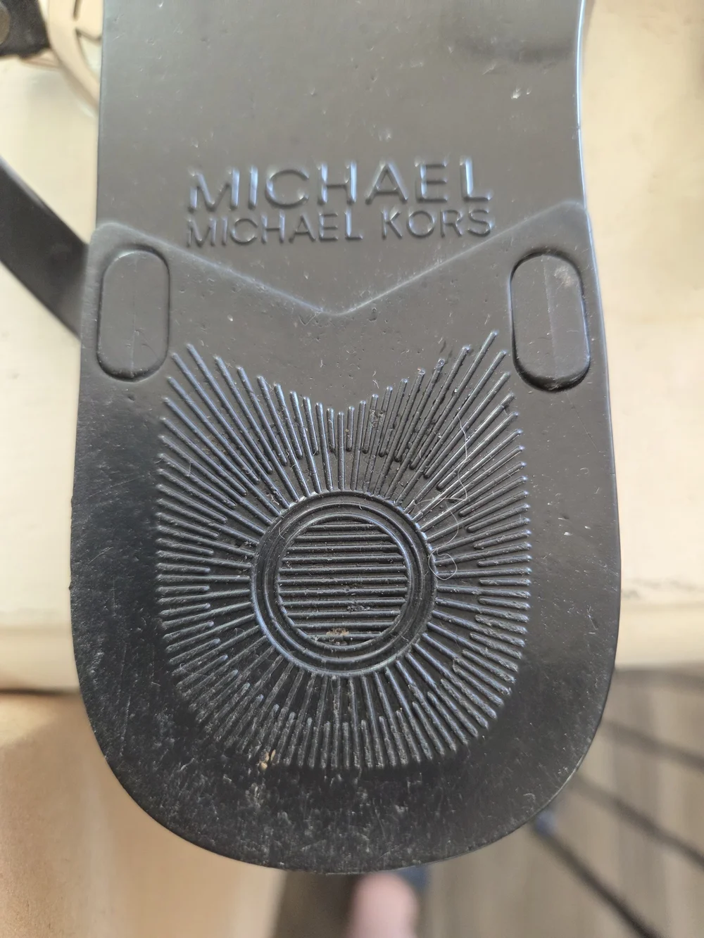 Michael Kors MK Charm Jelly Cork Sandals